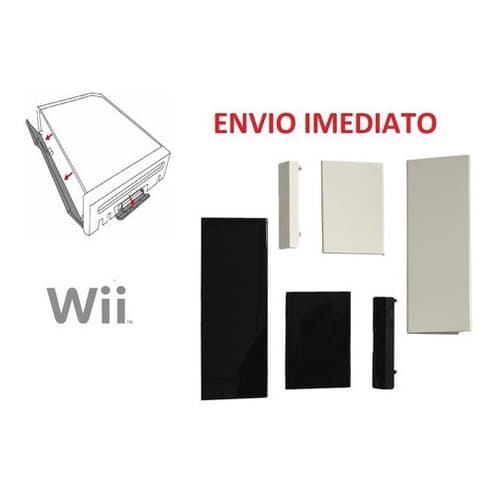 Kit Tampas  Slot Wii Sd Memory Card Controle Gc!