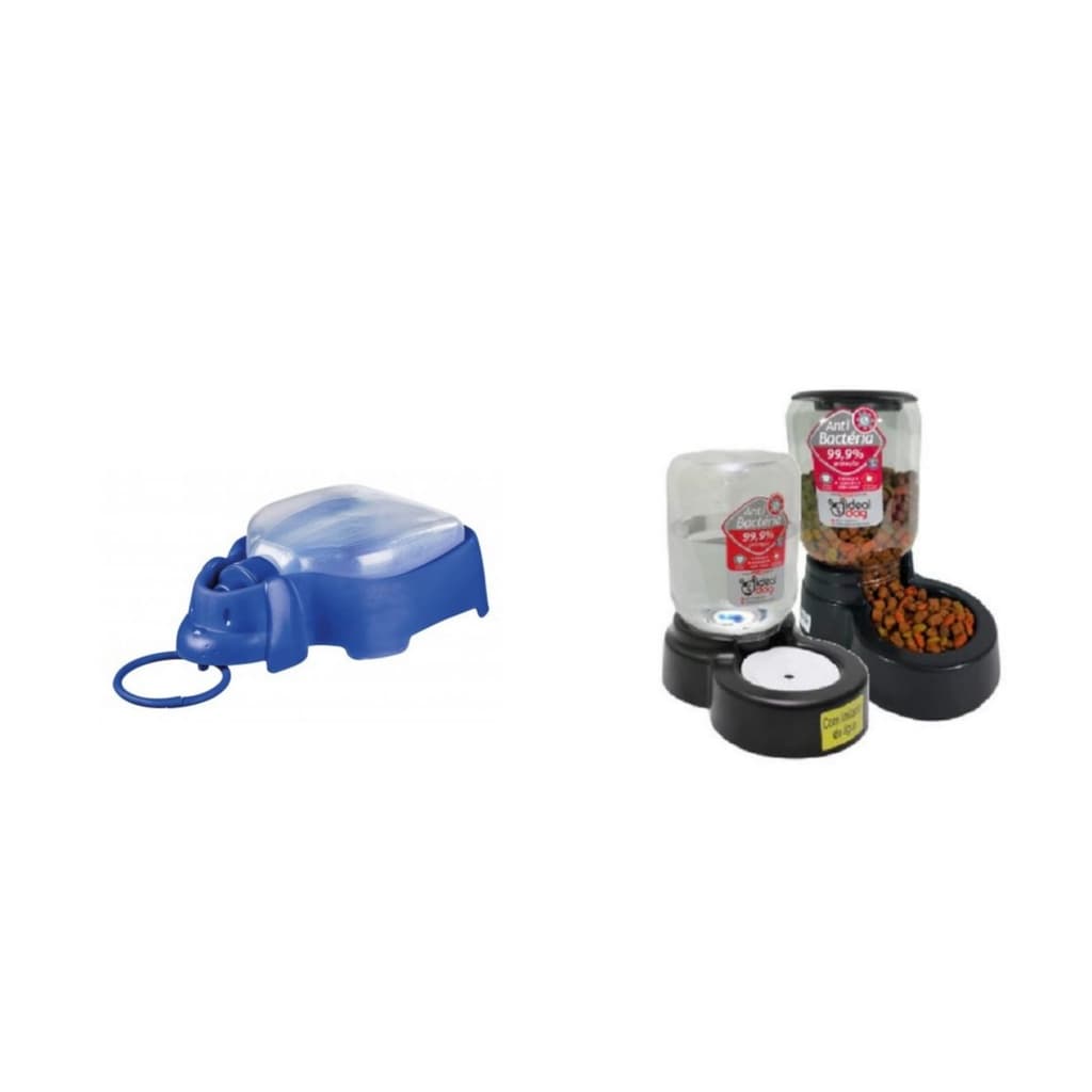BEBEDOURO+COMEDOURO+BEBEDOURO PORTATIL CACHORRO E GATOS PETS REF 29