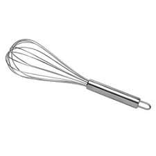 Batedor de Ovos Grande Fuet em Inox 29 cm