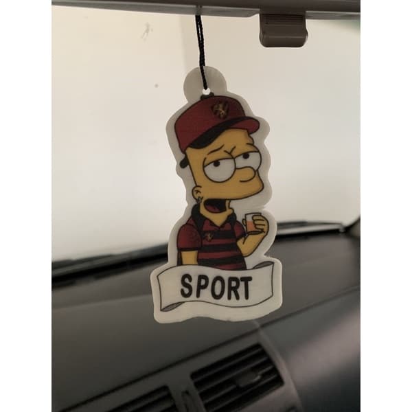 Aromatizantes Personalizados - Time Sport -  Cheirinho de Carro - Pronta Entrega no Brasil - Tipo little trees