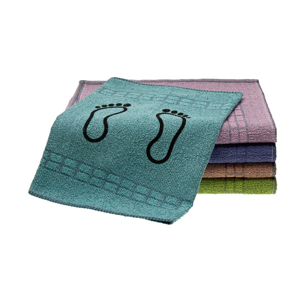 Kit 05 Toalhas de Piso Pezinho para Banheiro 100% Algodão CONFORT