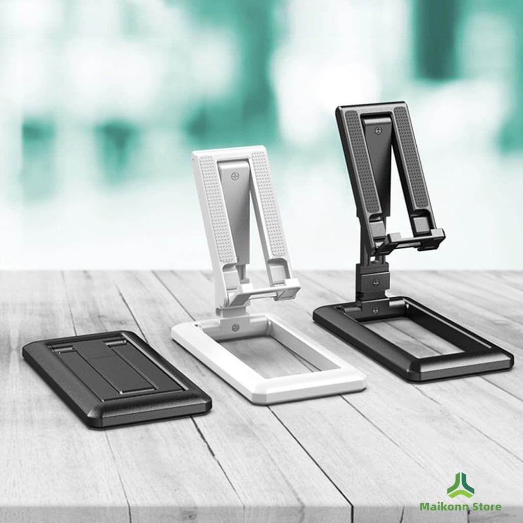 Suporte para celular ipad tablet computador mesa suporte de luz compacto portátil dobrável suporte de mesa