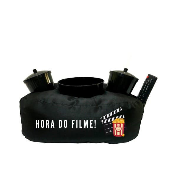 Almofada Porta Pipoca Hora do Filme