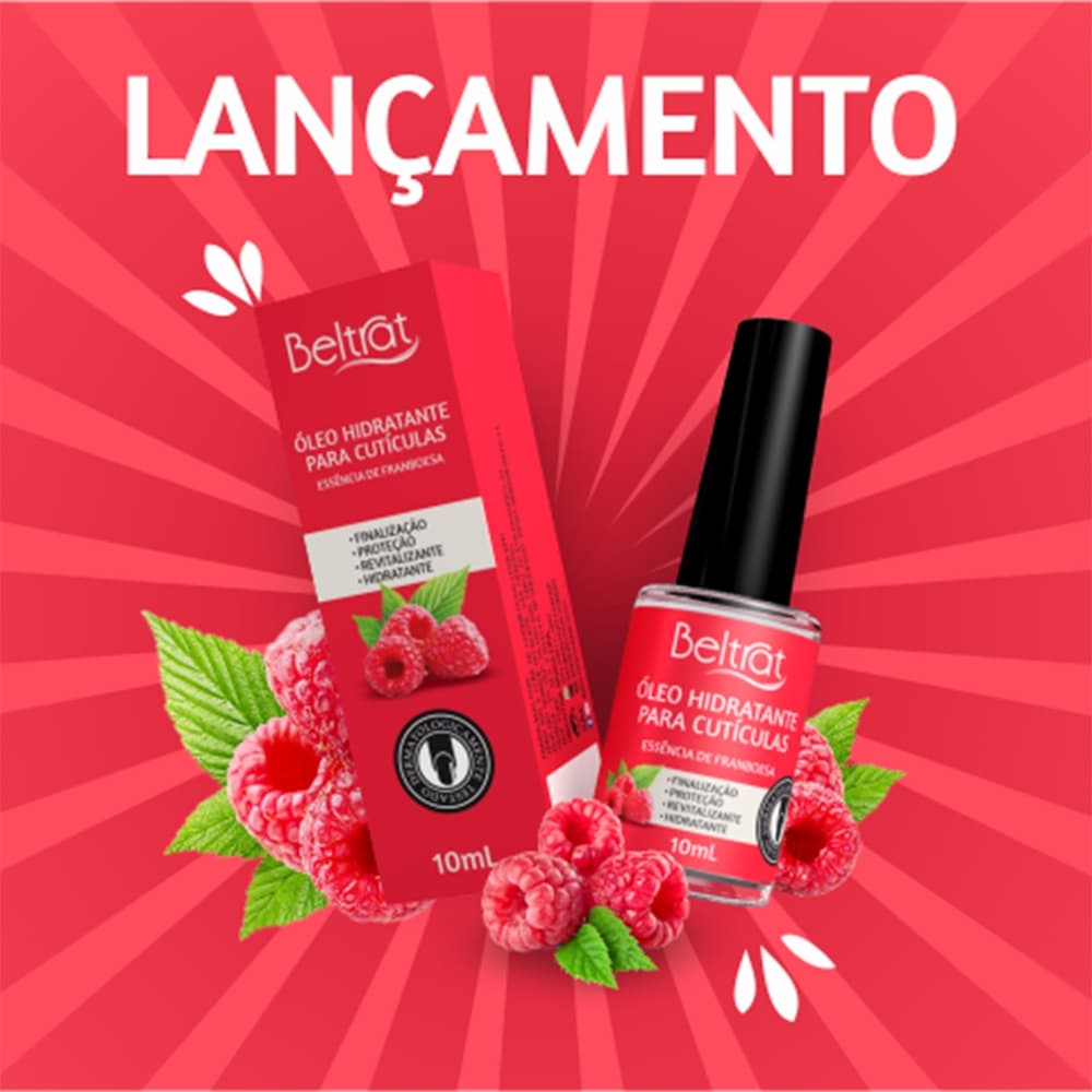 Óleo De Cutículas - Framboesa - Beltrat 10ml