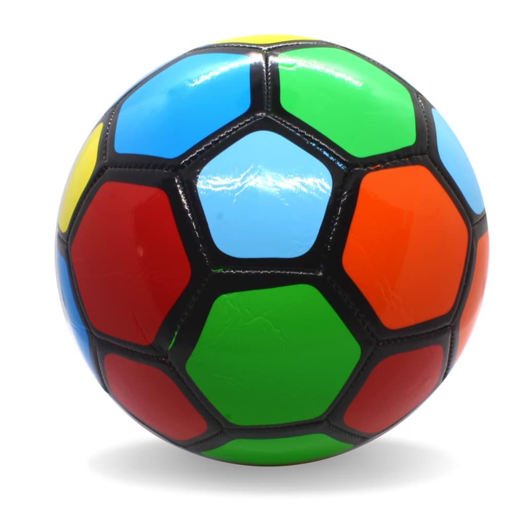 1 Unidade de Bola de Futebol Campo Colorida linda Brilhante Infantil Nº5