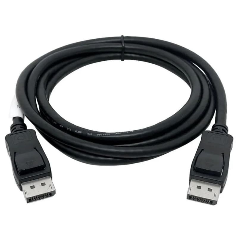 Cabo Para Placa De Vídeo Displayport Versão 1.2 4k 1.80 Mts