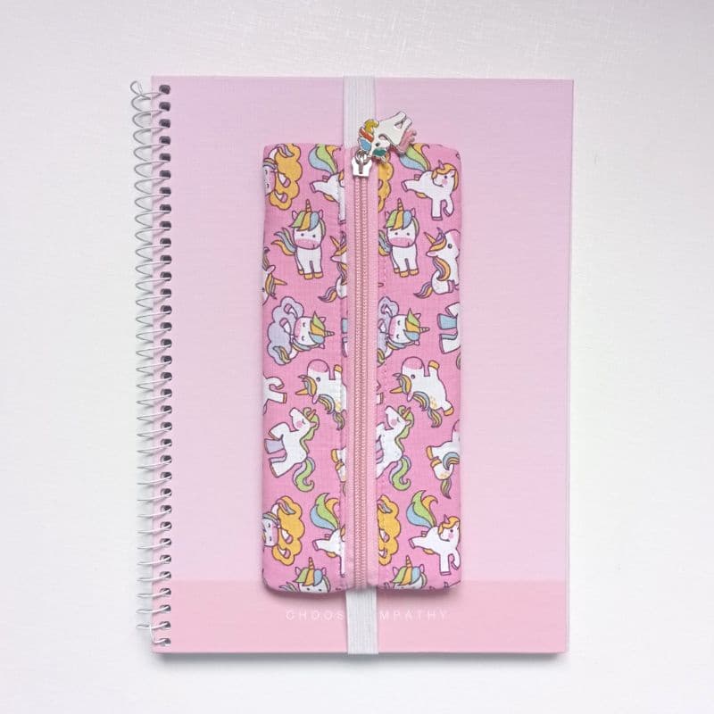 Estojo para Caderno ou agenda com elástico