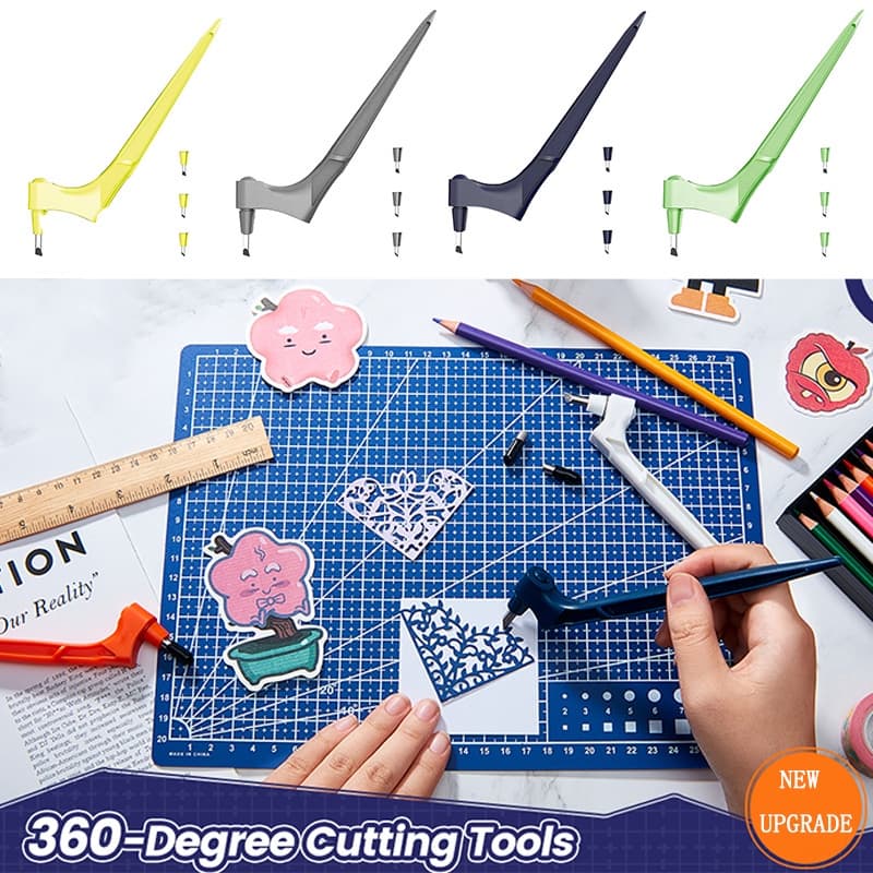 360 Ferramentas De Corte Para Artesanato/Faça Você Mesmo/Estêncil Scrapbooking /