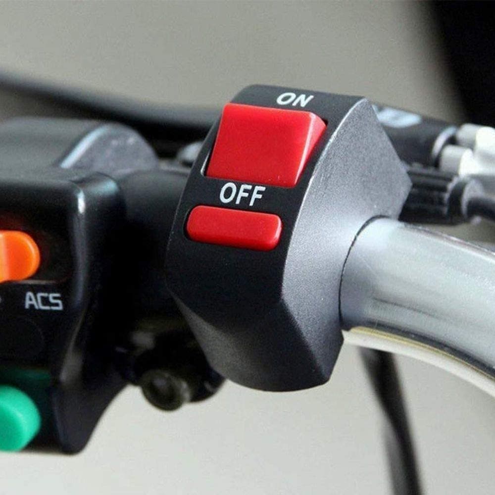 Botão Liga E Desliga Moto Farol De Milha Universal