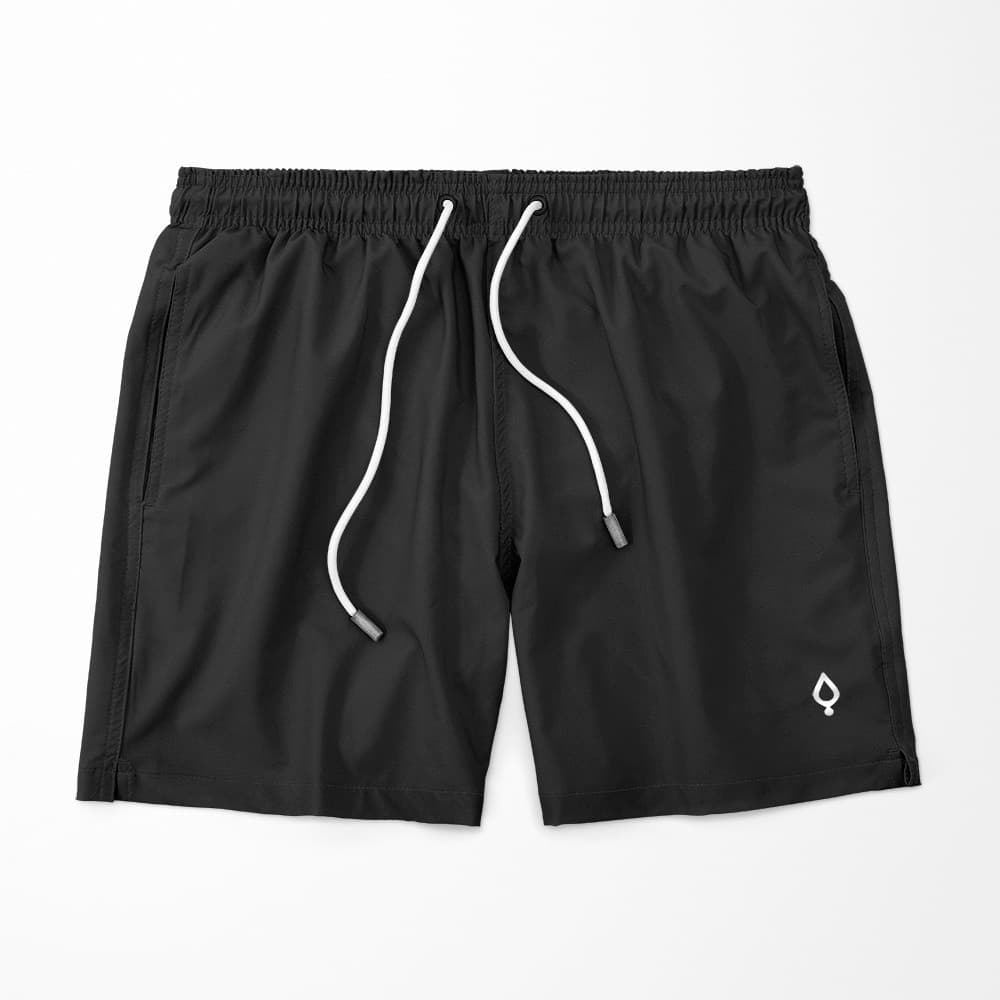Shorts Bermudas Liso Lisa Masculino Tactel elastano Básico Academia Treino Praia com 2 bolsos