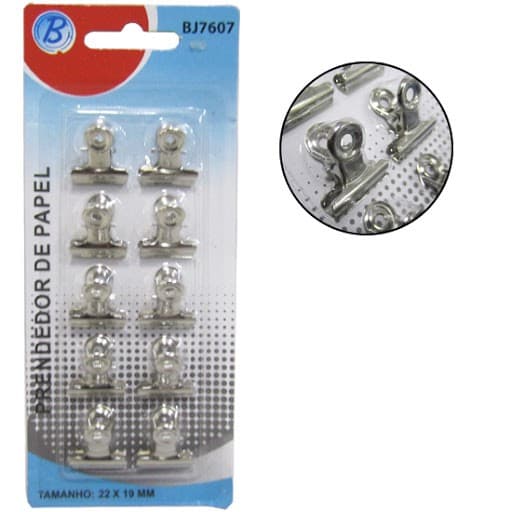Prendedor Multi Uso Metal C/10 Peças