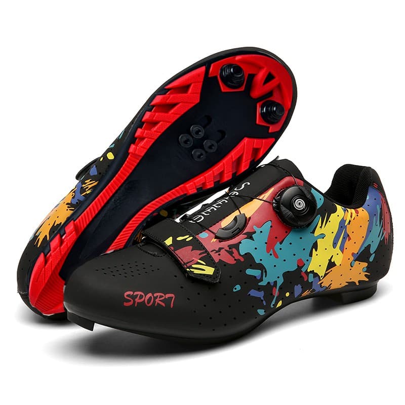 Sapatos De Ciclismo Mtb Homens Sneakers Mountain Bike Spd Cleat Flat Shoes Estrada Mulheres Tênis De Bicicleta
