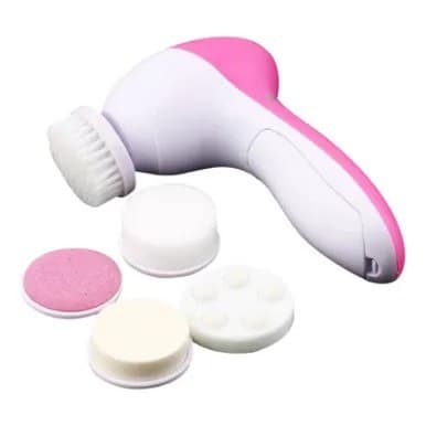 Escova Facial Eletrica Esfoliante Massageadora 5 em 1 Derma