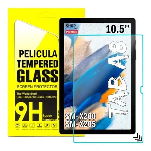Película de Vidro 9h Tablet Samsung Galaxy Tab A8 X200 X205 10.5 Polegadas