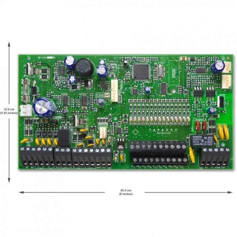 CENTRAL ALARME PARADOX SP7000 32 ZONAS DUPLA