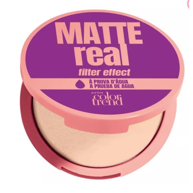 Pó Compacto Matte Real Á Prova D'água