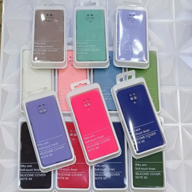 Capa Case Capinha Xiaomi Redmi Note 9s Note 9 Pro Silicone Basic Aveludada Silicon Veludo