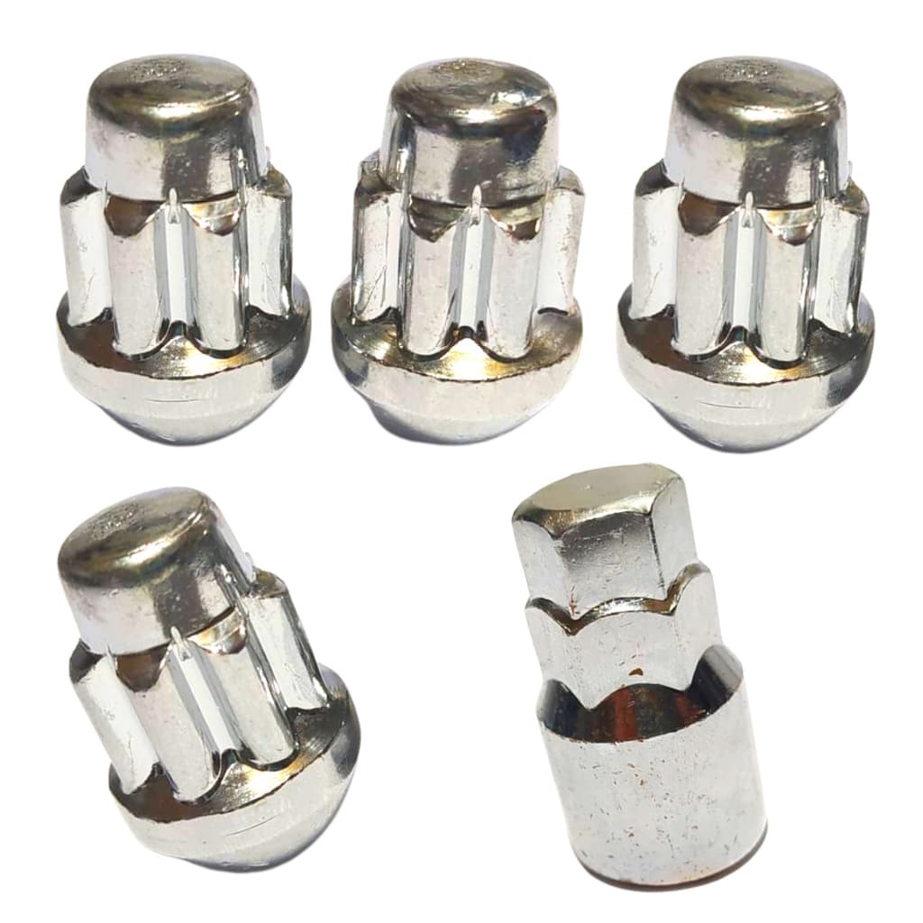 Kit Porcas Anti Furto Roda Cromada Sonic Tracker Spin