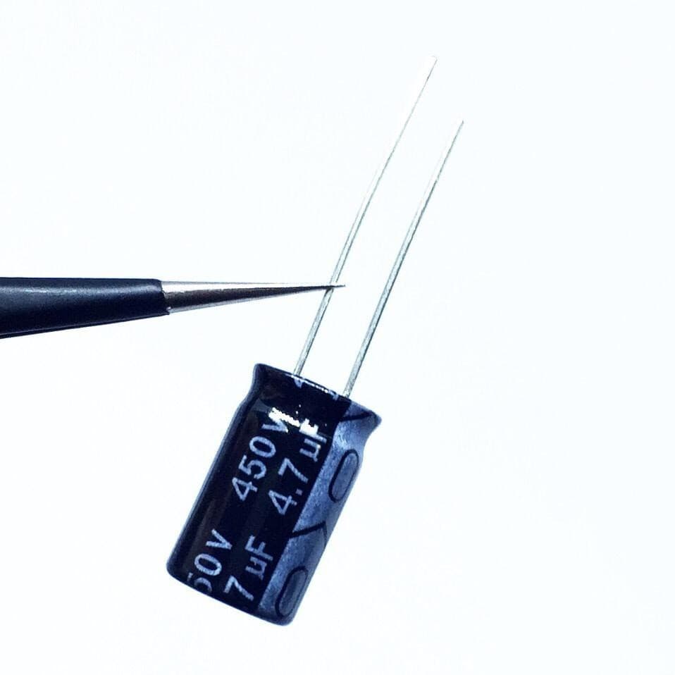 Kit 10 Capacitor Eletrolítico 4,7uf 450v 105ºc  Original