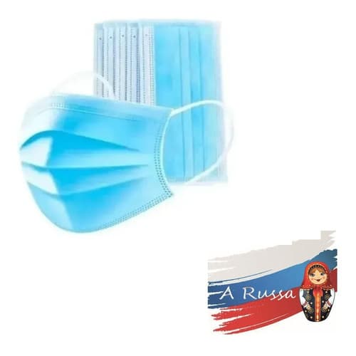 Mascara Descartável Tripla Infantil 10 Und C/ Anvisa Top