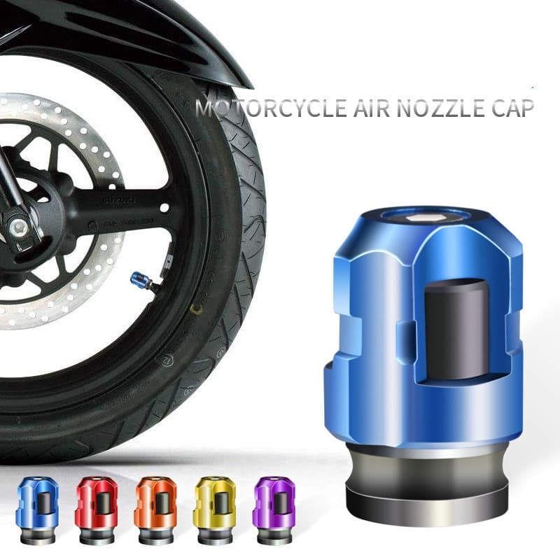 Peças De Motocicleta 5 Cores 2 Haste De Válvula De Pneu Eletrobile Modificação CNC À Prova De Vazamento Tampa De Bico De
