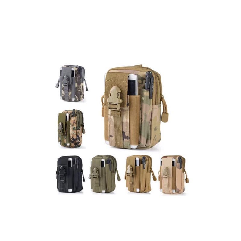 Bolsa Porta Treco Tático Militar Pochete De Cintura1525