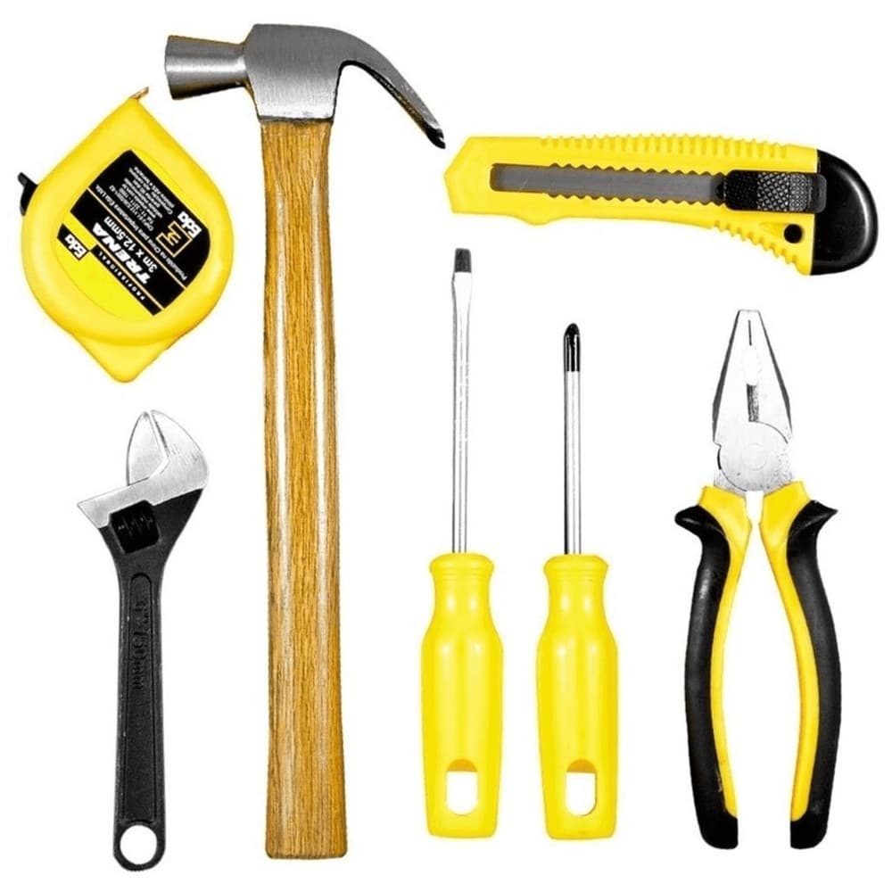 Kit Jogo De Ferramentas Completo Com 7 Peças 9YB EDA