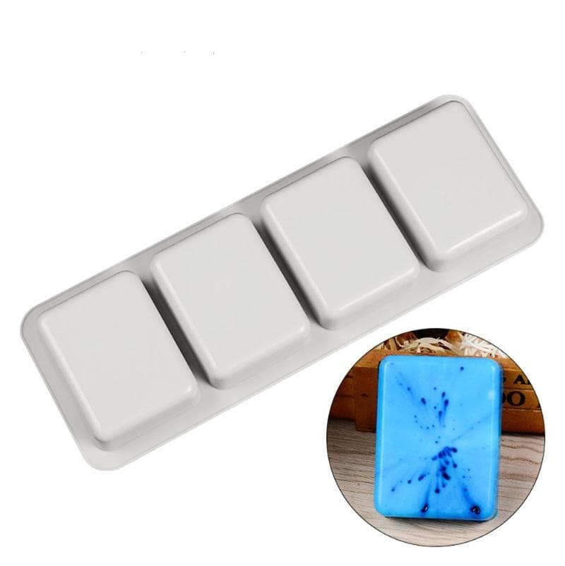 Forma Sabonete Artesanal / Molde Sabonete Silicone - Sabão