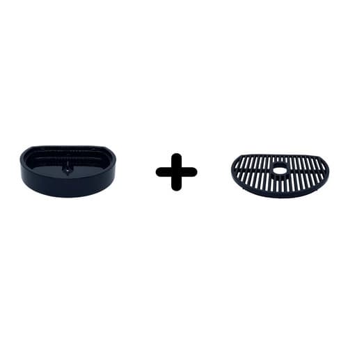 Suporte Xícara + Grelha Cafeteira Arno Dolce Gusto Mini Me Preta