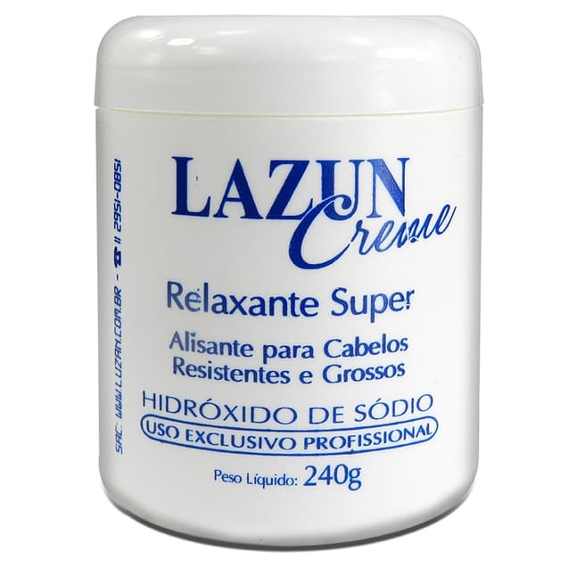 Creme de Cabelo Super Relaxamento Lazun 240g.