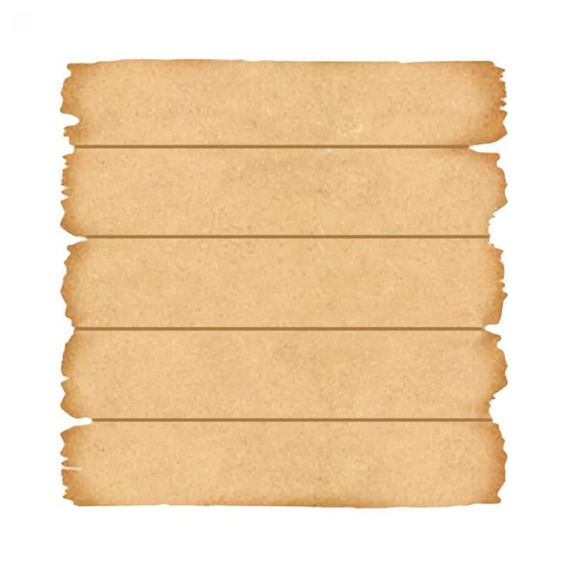 Placa Riscada - Pallet - Irregular - 29,5cm X 29,5cm - 6mm - Em mdf cru