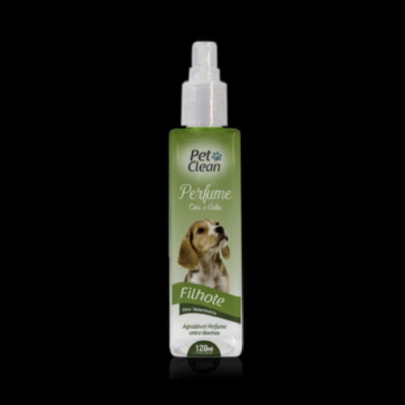 Perfume para Cães filhotes petclean120ML