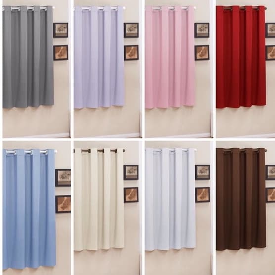 Cortina Blackout PVC 1,10m x 1,30m Corta 100% a Luz - PROMOÇÃO