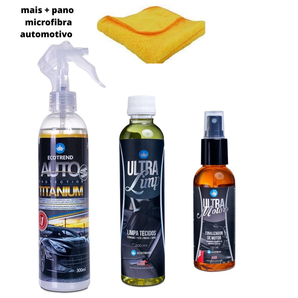 Auto Protection Titanium +ultra Motores + Ultra Limp Tecidos ECOTREND SOUTH AMERICA