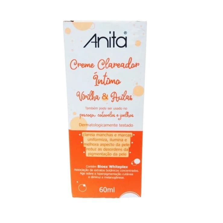 Anita - Creme Clareador Intimo Axilas & Virilha - 60ml