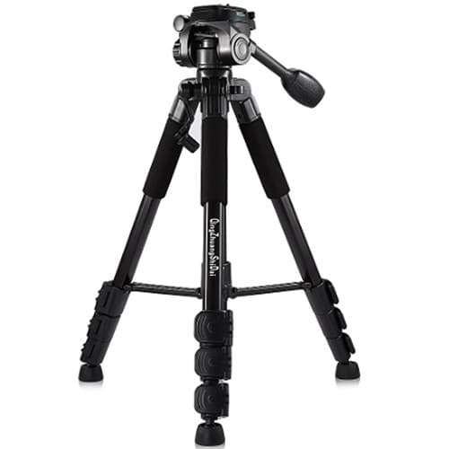 Tripé Profissional Fotografica Cabeça Esférica Qzsd Q111
