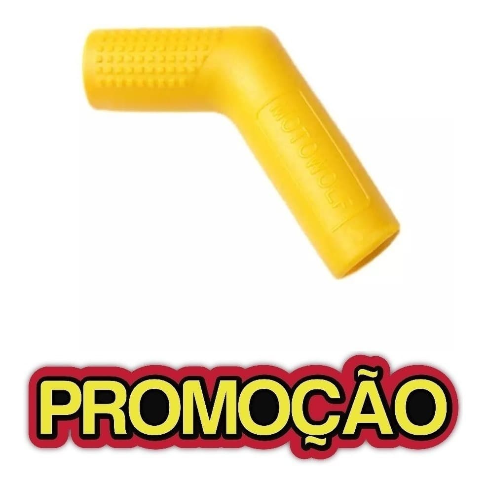 Protetor Tênis Calçados Pedal Marcha Moto Universal Amarelo REF:06Z8 RSI