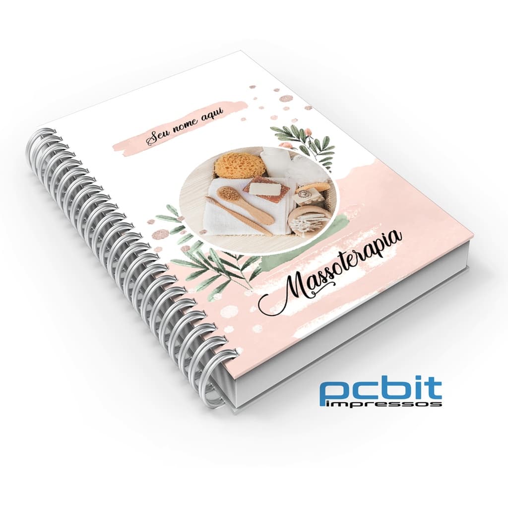 Agenda Massoterapeuta Permanente Personalizada (Sem data nas páginas)