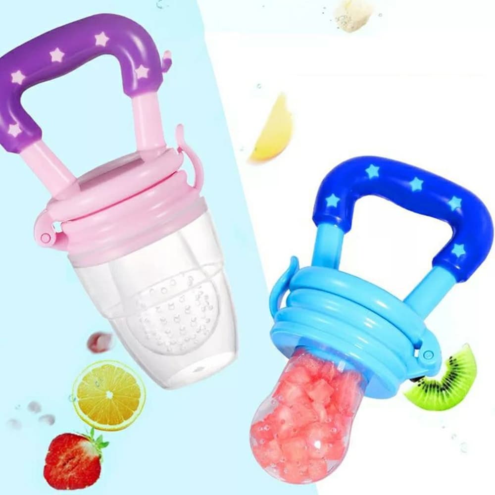 Chupeta Alimentadora Frutas e Legumes Para Bebê Maior de 6 Meses