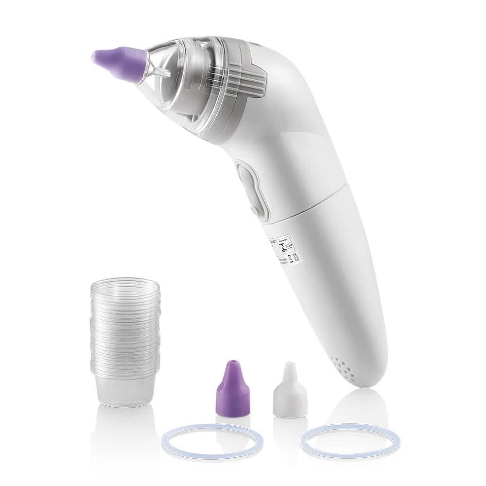 Aspirador Nasal Elétrico para Bebê com Segurança Inmetro