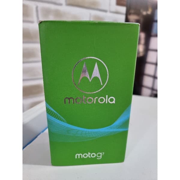 caixa vazia Motorola moto G7