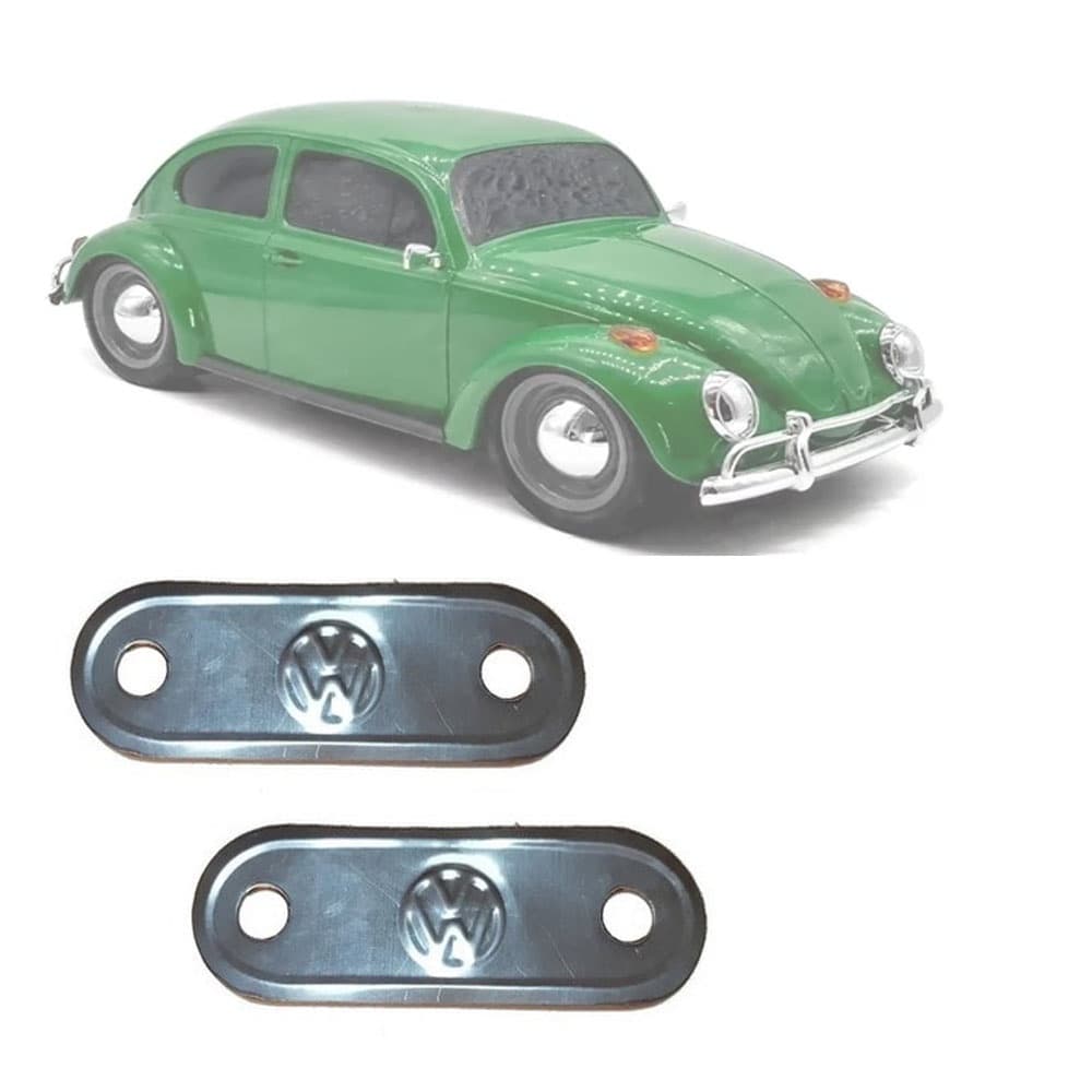 acabamento espelho inox cromado maçaneta estampada VW fusca