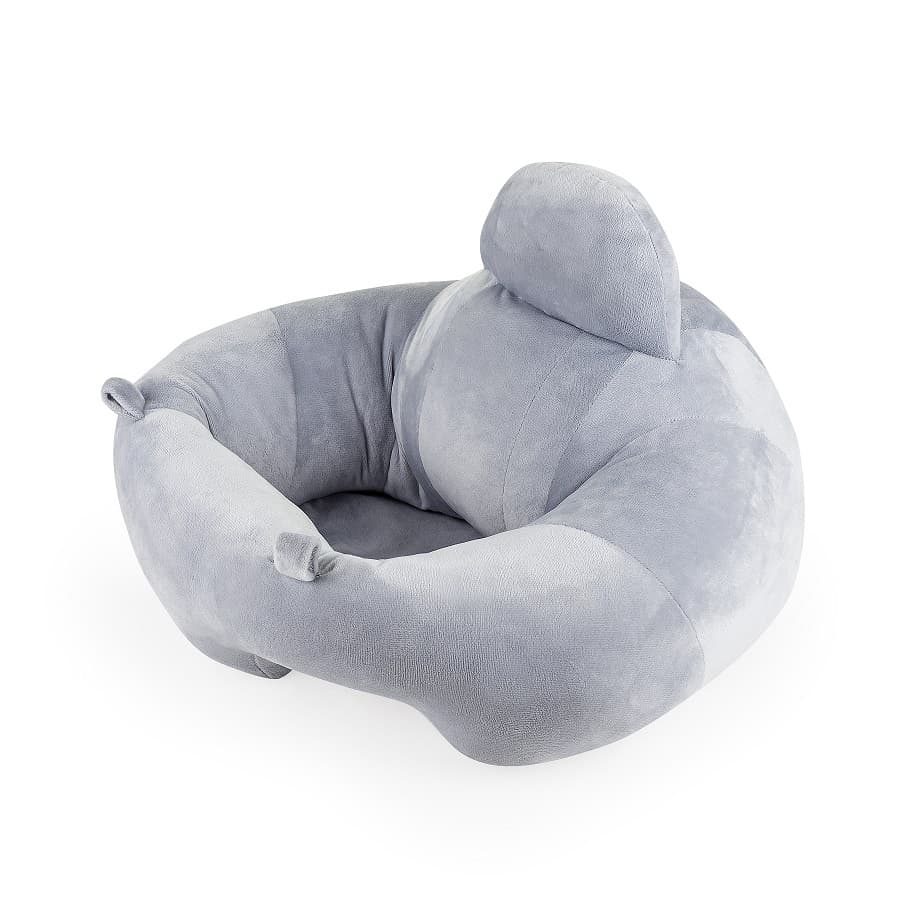 Almofada para Sentar Cinza Bebê Infantil Baby Pil