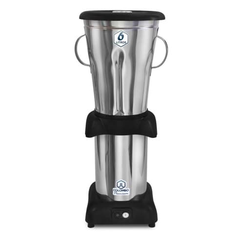 Liquidificador Industrial Baixa Rotação 6 Litros Inox Massas Açaí Sorvete 1200w Bivolt JL Colombo