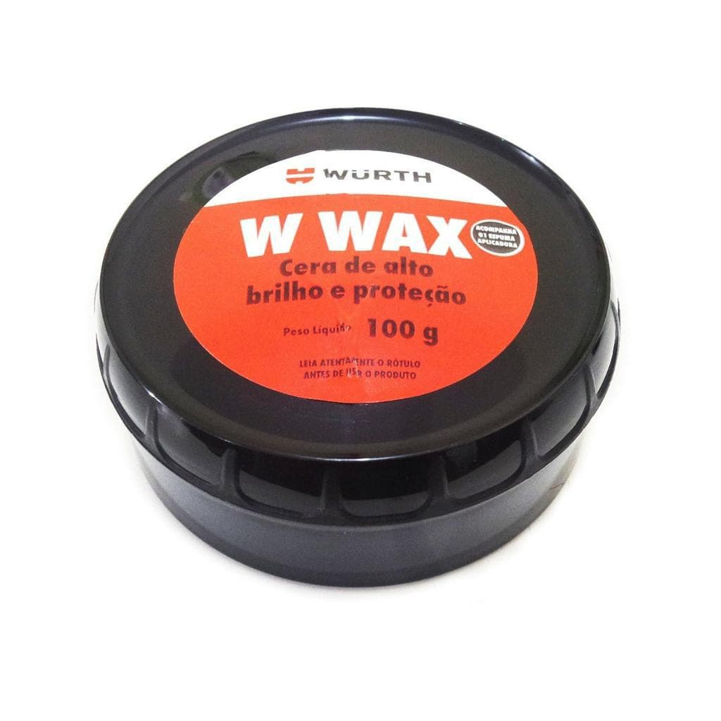 Limpeza Automotiva Cera Automotiva Cristalizadora Wax Alto Brilho Wurth 100 Ml