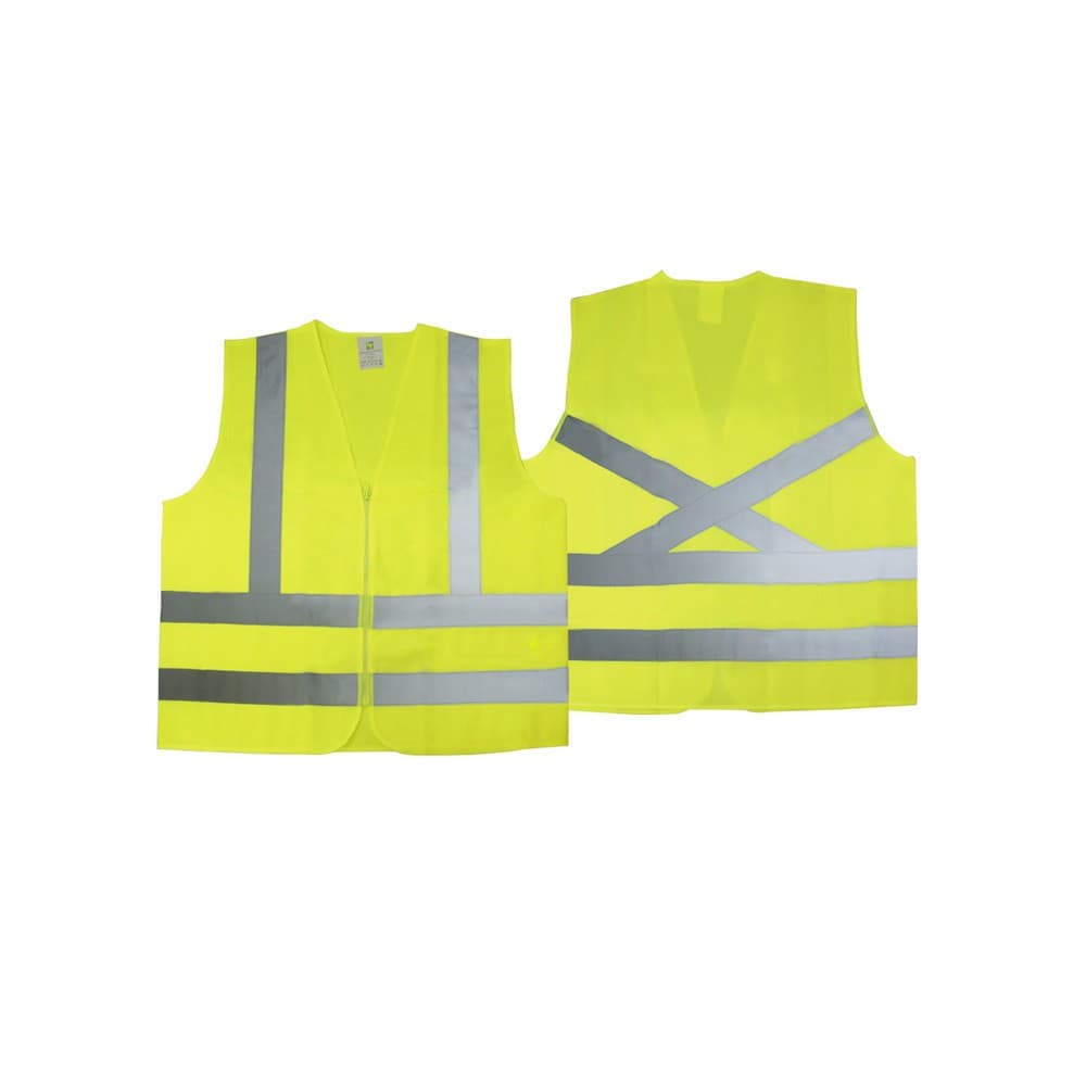 Colete Refletivo Jaqueta Amarelo Fluorescente