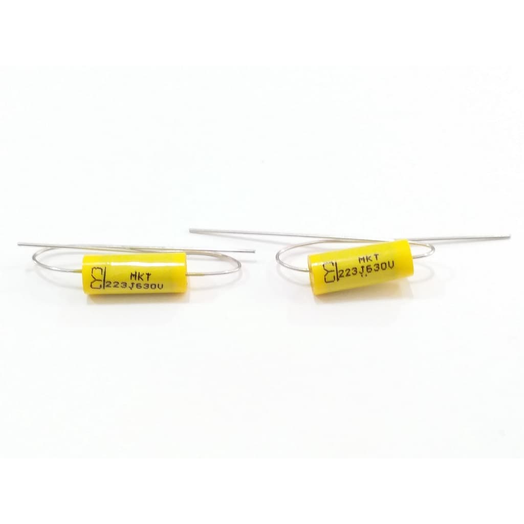 02 Capacitor Poliester 223 0,022uf 630v Tom De Guitarra Mkt