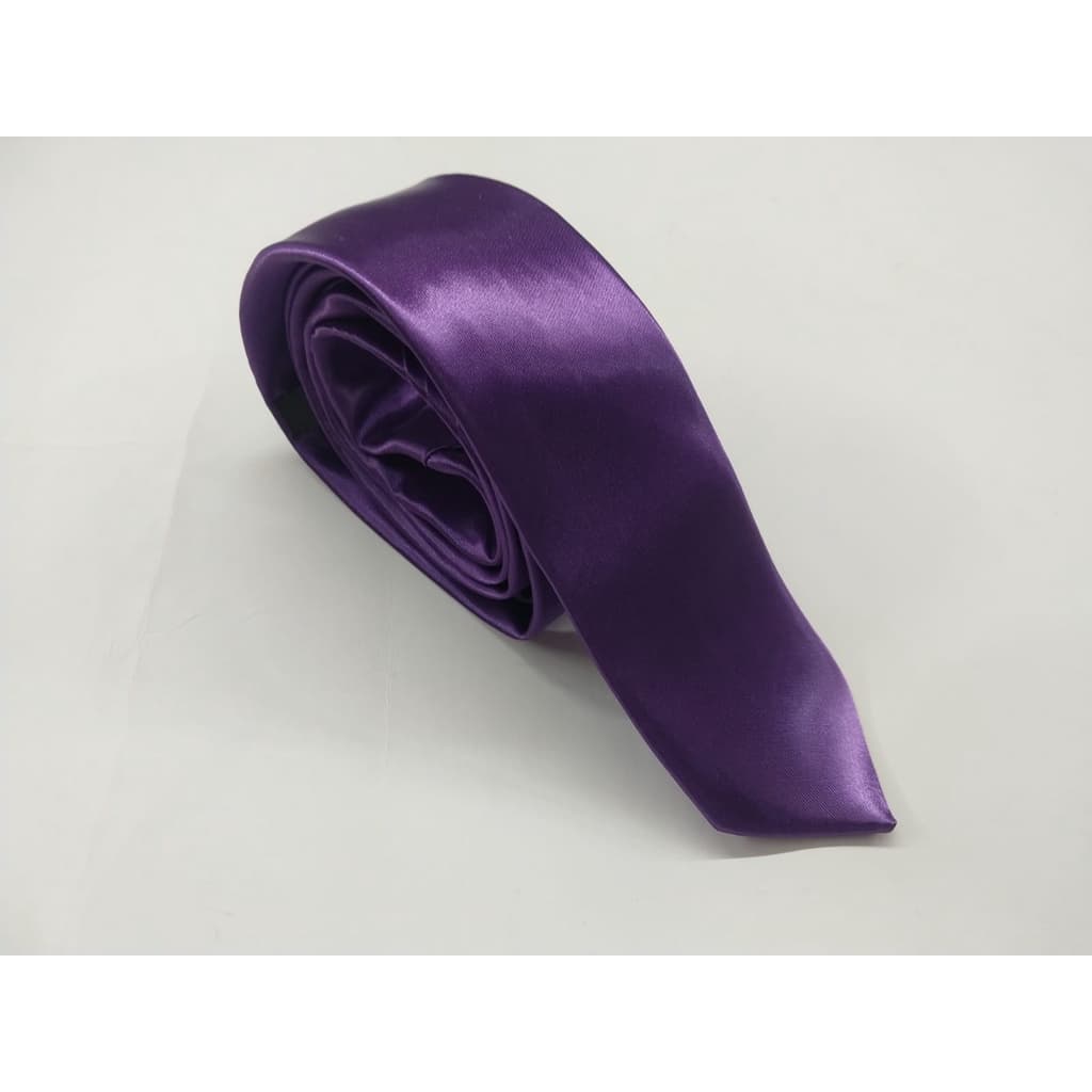 Gravata Roxa Slim FIT Casamento Festividade Congresso