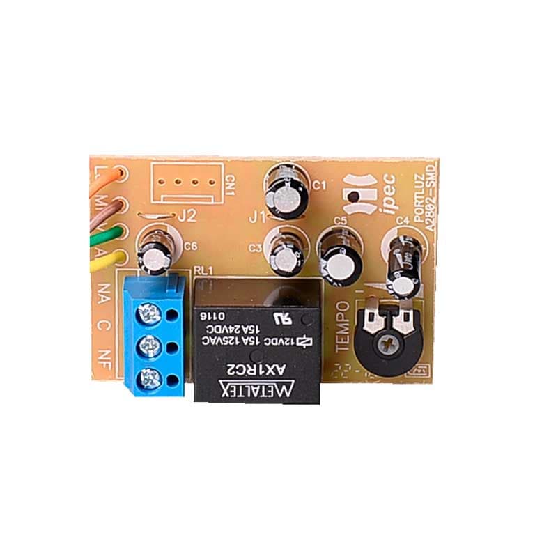 Temporizador Para Luz De Garagem Port Luz Universal Ipec