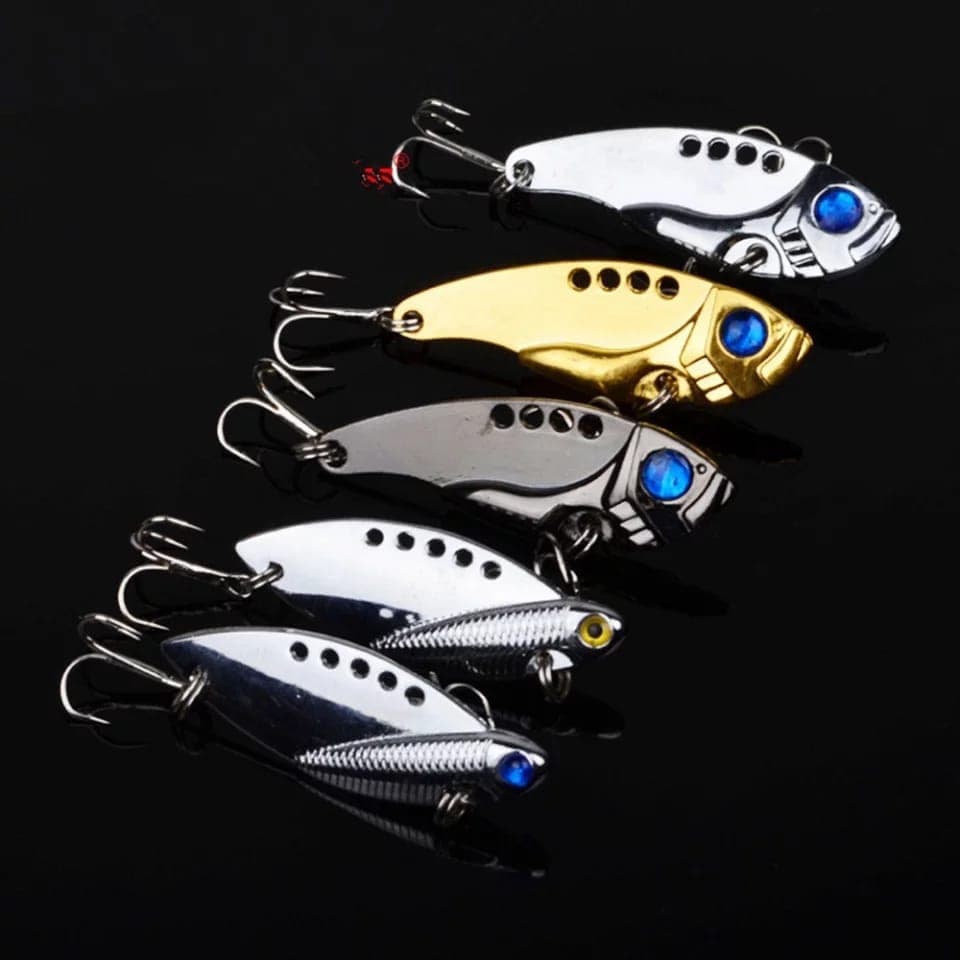 Isca Artificial Metal Gold para pesca de Tucunaré, Traíras, Dourado entre outros predadores.
